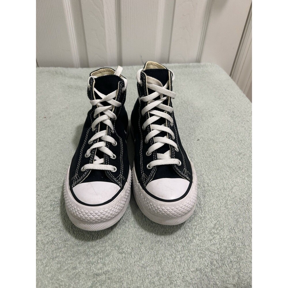 Converse Chuck Taylor All Star High Top Black Youth Size 5 Canvas Sneakers